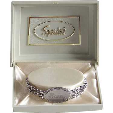 Vintage 1960’s Speidel Ladies ID Bracelet