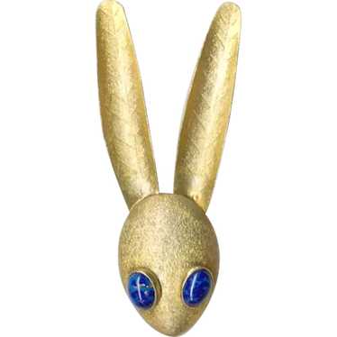 Goofy Italian Long-Eared RABBIT Pin