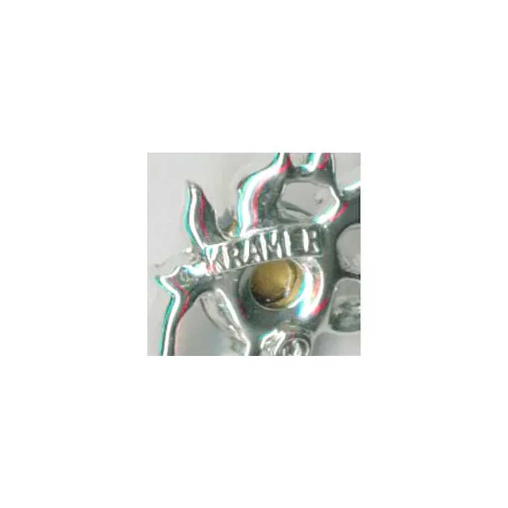 KRAMER Pastel Colors "Shoe Button" NECKLACE - image 3