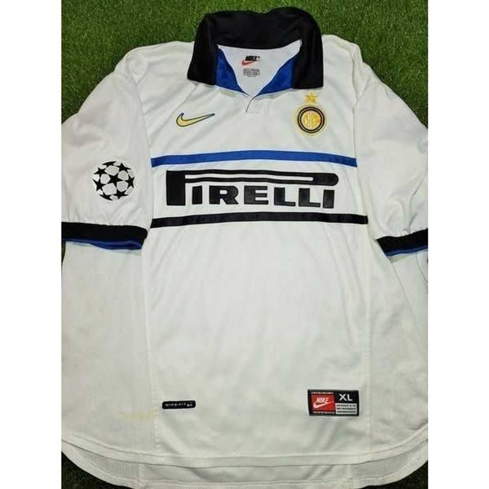 Ronaldo Inter Milan 1998 1999 UEFA Nike Jersey Shirt Maglia M –  foreversoccerjerseys