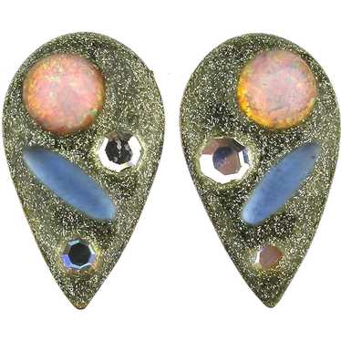 Fernella's Jools Jeweled Glitter Plastic Resin Cl… - image 1