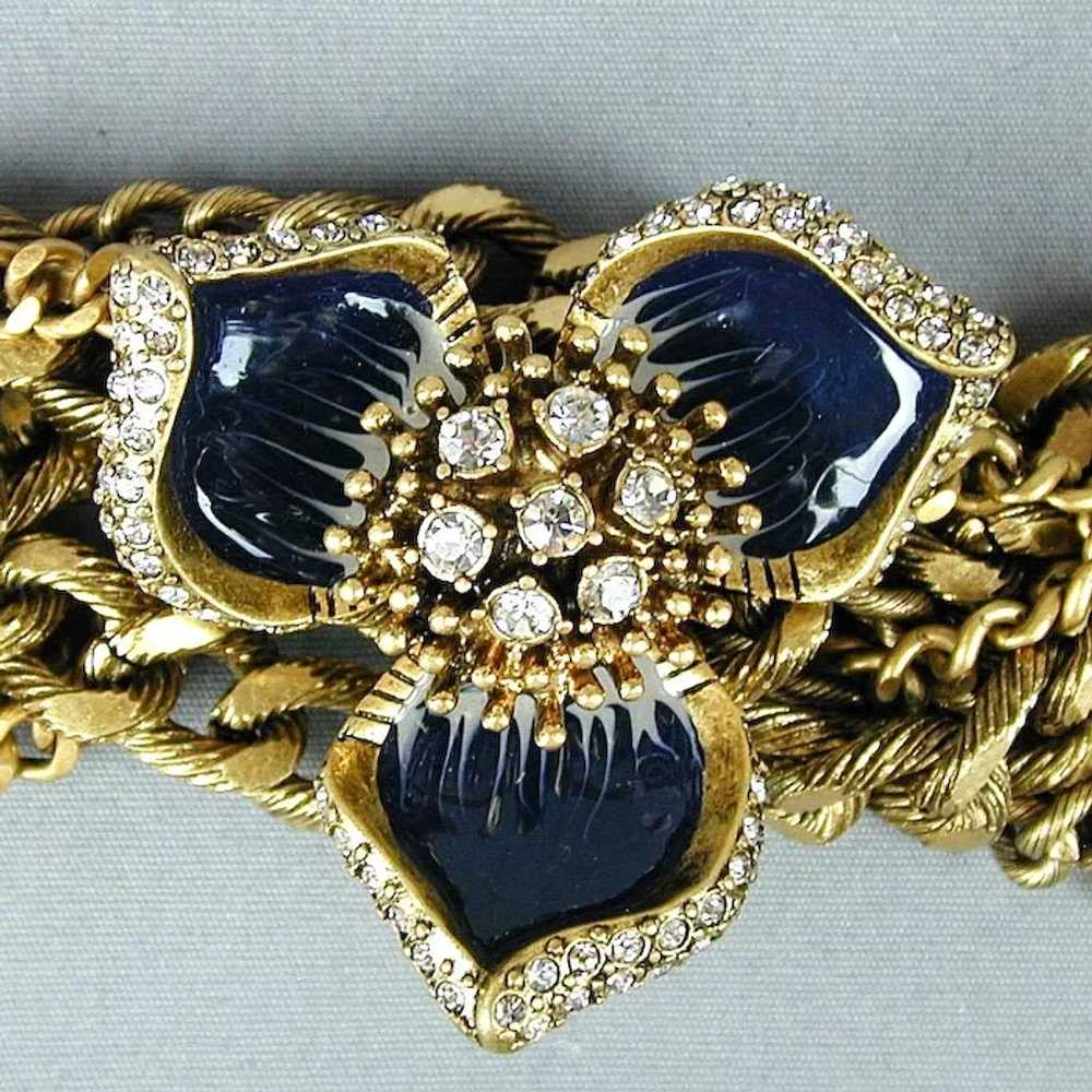 Massive Vintage Bracelet - Over 8 Oz. of Wow Fact… - image 2