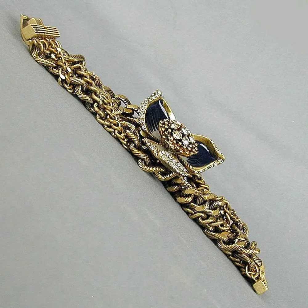 Massive Vintage Bracelet - Over 8 Oz. of Wow Fact… - image 4