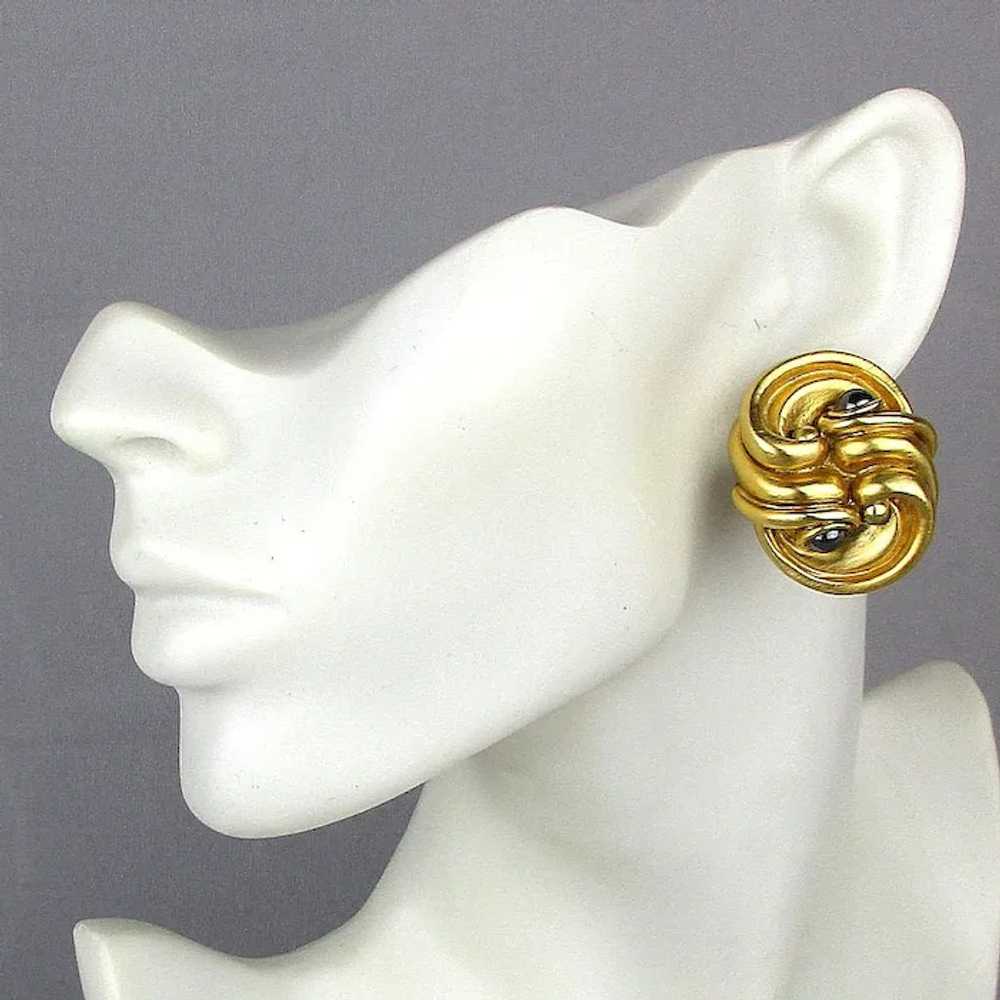 Vintage Designer Pin - Earrings Set Fahrenheit N.… - image 3
