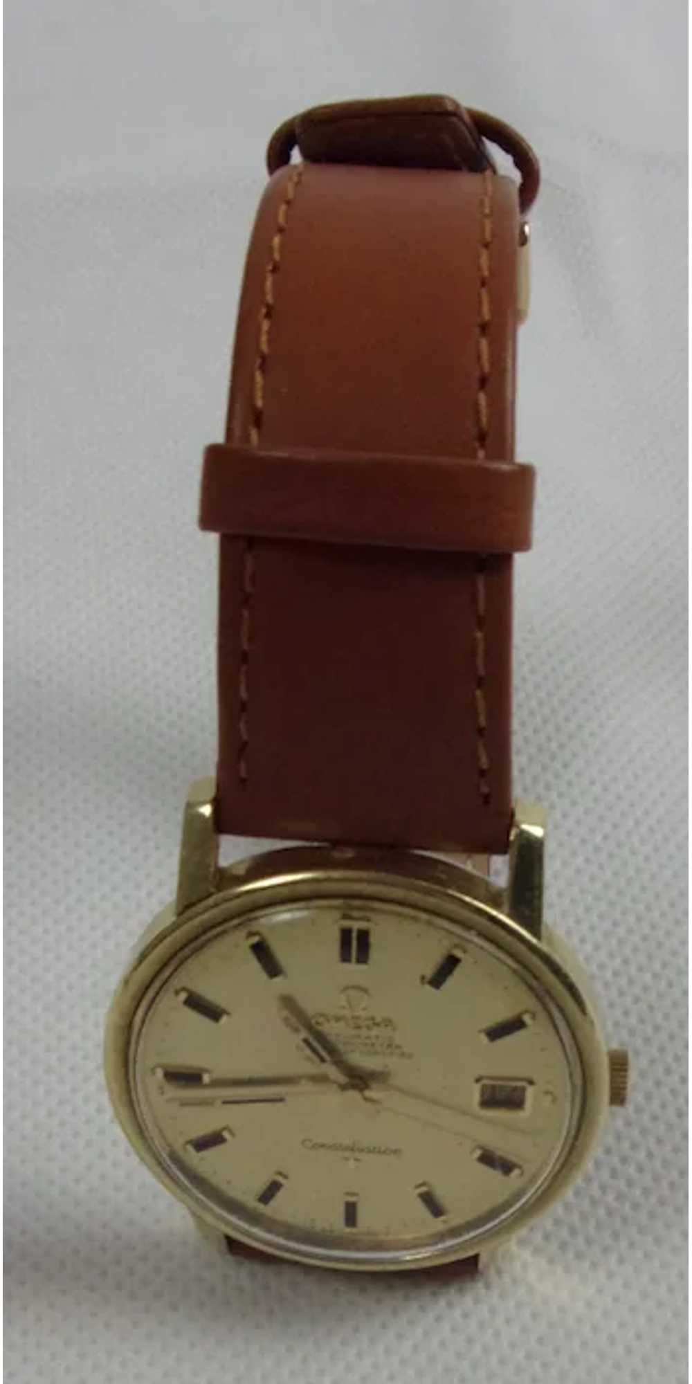 1970 Gold Plated Omega Constellation Chronometer … - image 2