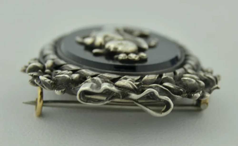 Adorable Victorian  Cherub Putti Sterling Silver … - image 9