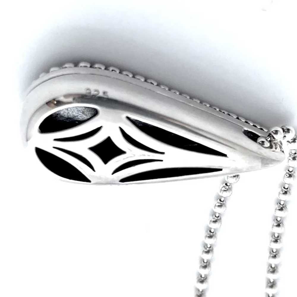 LAGOS Sterling Silver Teardrop Pendant - image 5