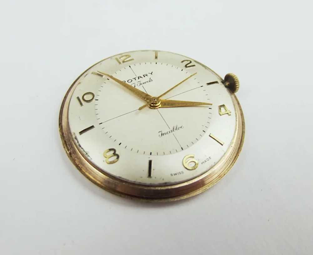 9ct Gold Rotary Wristwatch c1960 - image 5