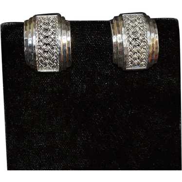 Pair of Lois Hill Sterling Earrings - image 1