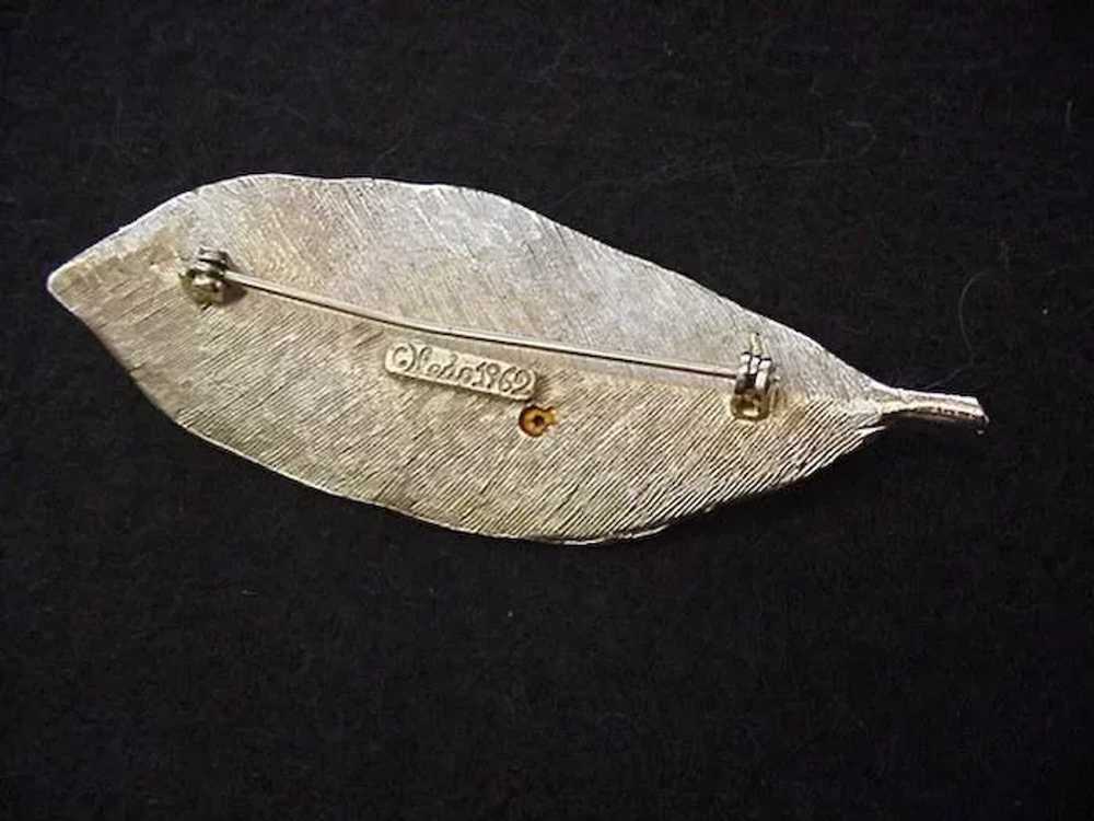 Lady Bug on a Leaf Pin - image 2