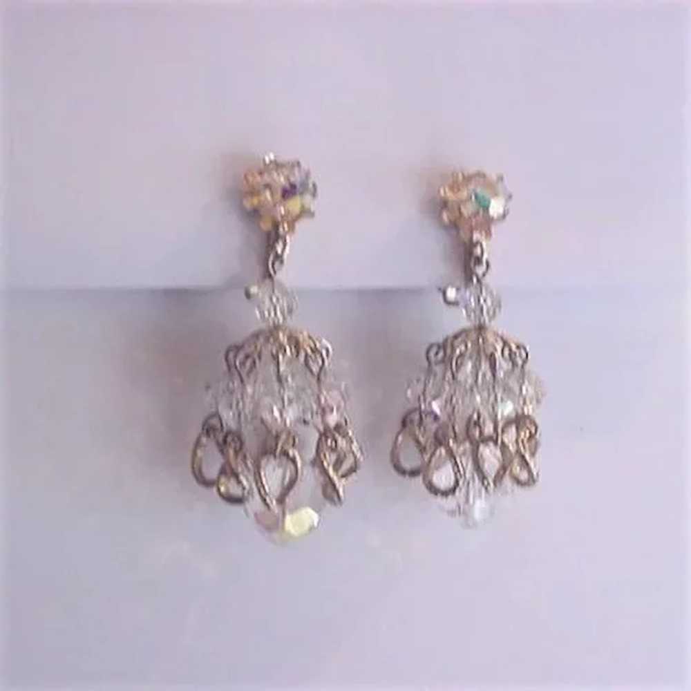 Chandelier Earrings Vendome Crystal - image 2