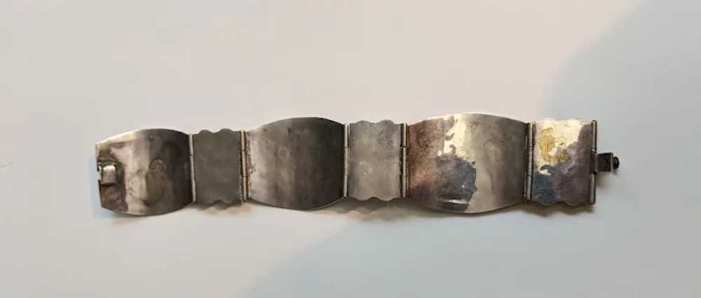 Mexico Sterling Mid-Century Bracelet - image 5