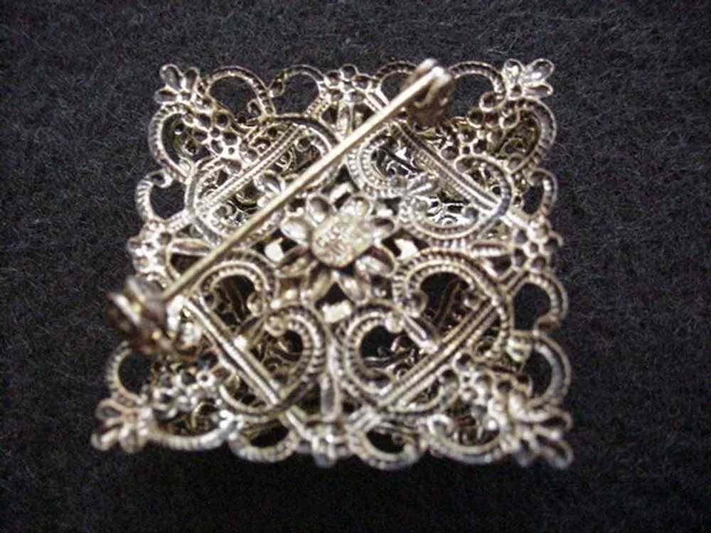 Czech Rhinestone Pin - image 2