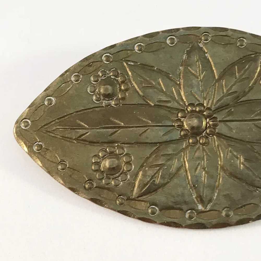 Uppsala Sweden, early 1900s Art Nouveau Bronze Br… - image 3