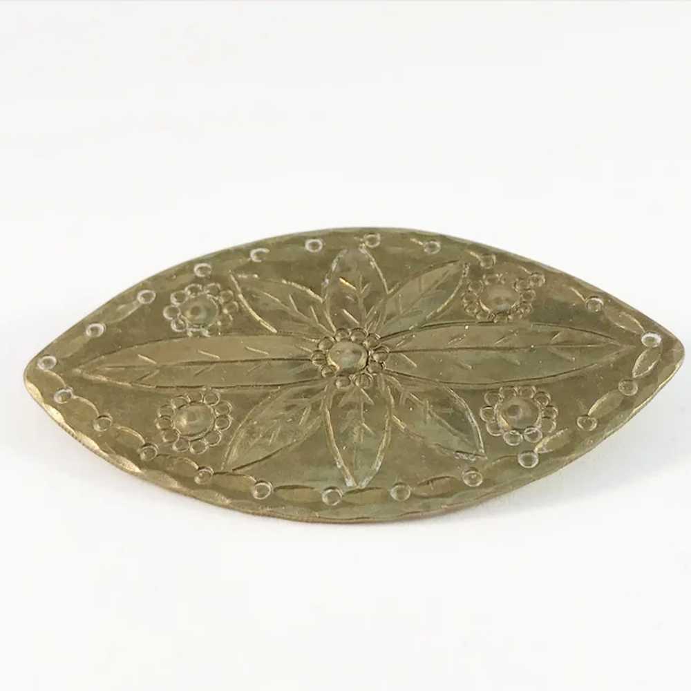 Uppsala Sweden, early 1900s Art Nouveau Bronze Br… - image 4