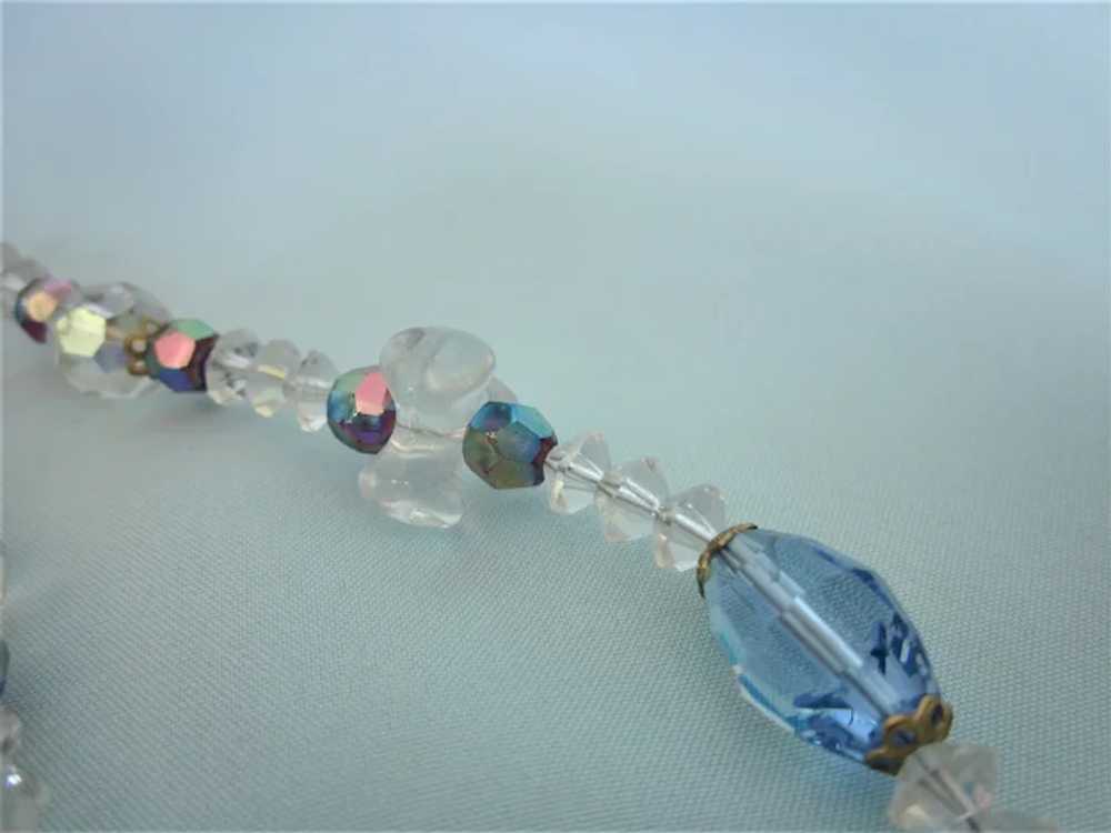 Gorgeous 44" Crystal Multi-Color Faceted Bead Rop… - image 3