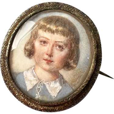 Fine Antique French Portrait Miniature, c.1700s, Gentleman in Powdered –  Antiques & Uncommon Treasure