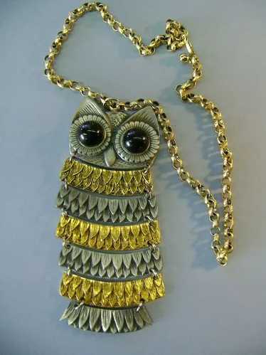 VINTAGE 50'S Segmented Owl Unsigned Beauty!