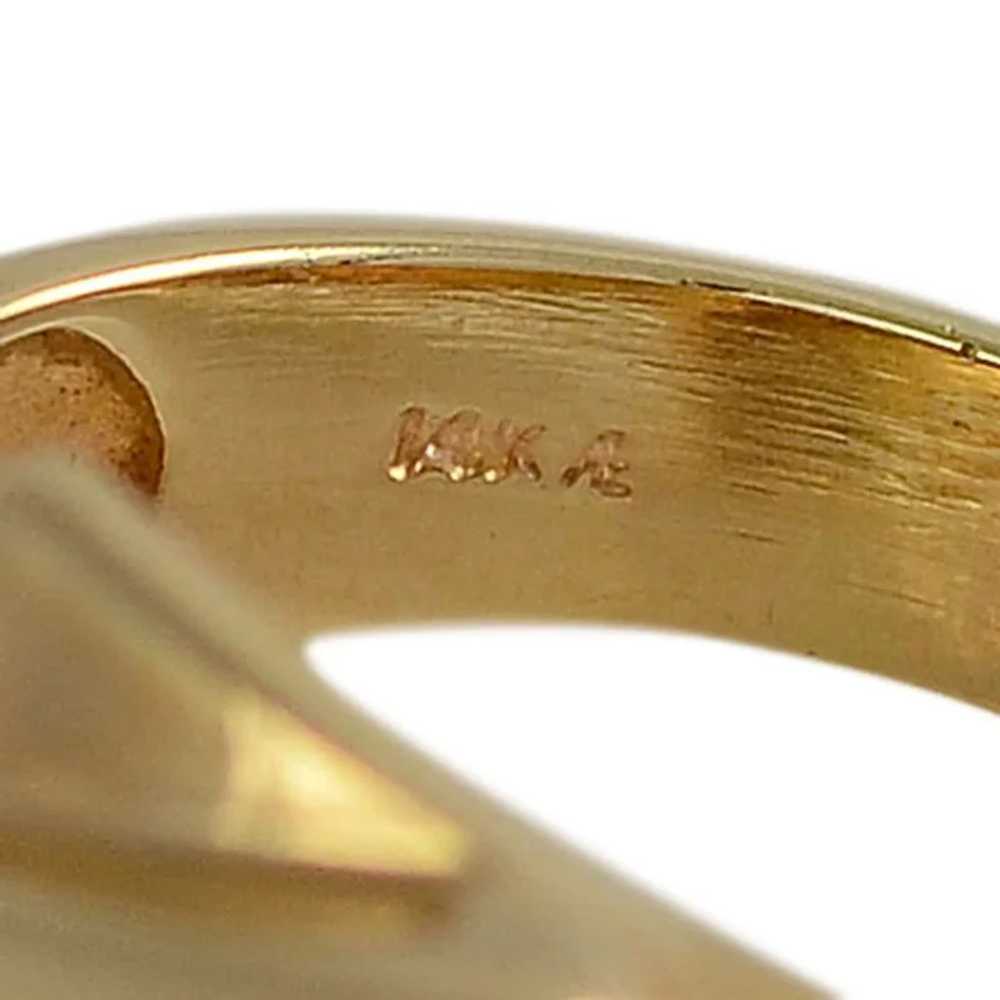 0.65 Carat Marquise Diamond Ring - image 4