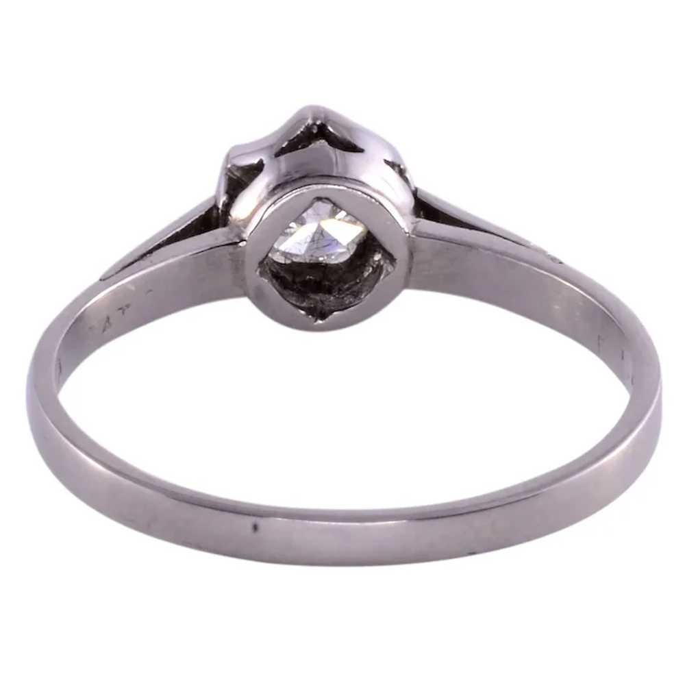 VVS1 Diamond Solitaire Platinum Engagement Ring - image 3