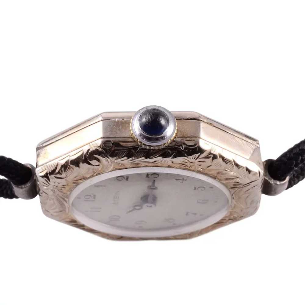 Lady Elgin 18 Karat White Gold Wrist Watch - image 7