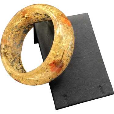 Cristina Sabatini Plum Resin Ring Size 7.5.