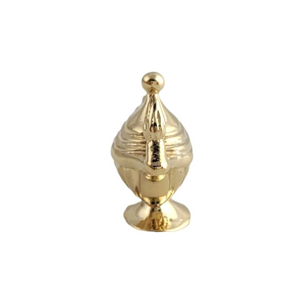 Vintage 14K Yellow Gold Magic Lamp Charm - image 2