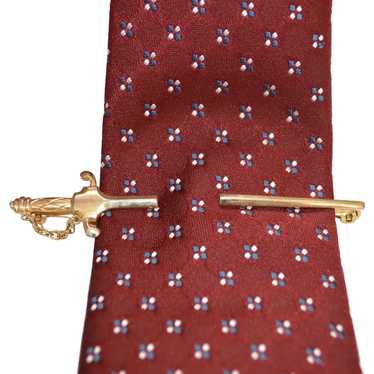 ANSON Vintage Sword and Chain Tie Bar