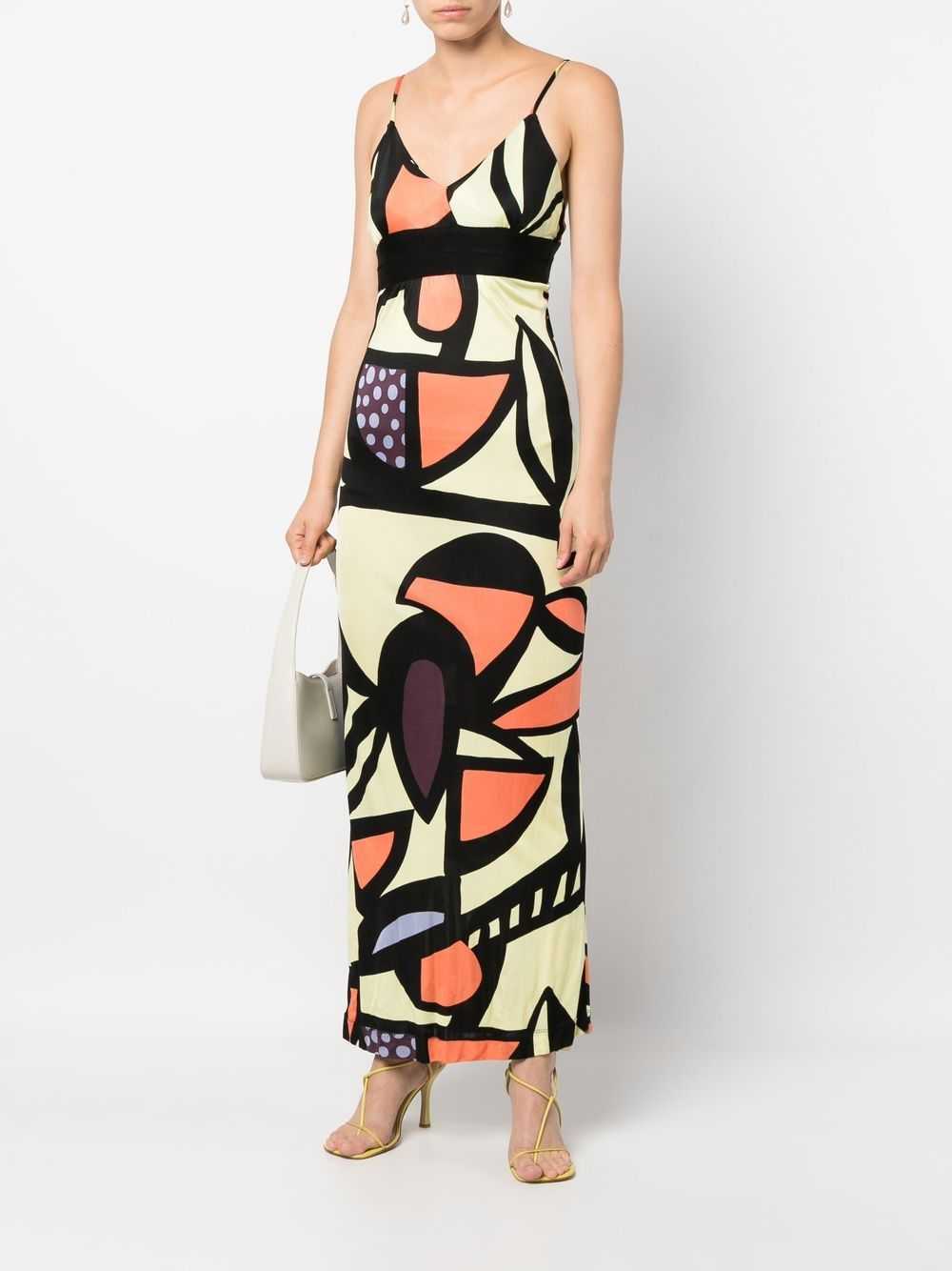 Missoni Pre-Owned 2010s abstract print maxi dress… - image 2
