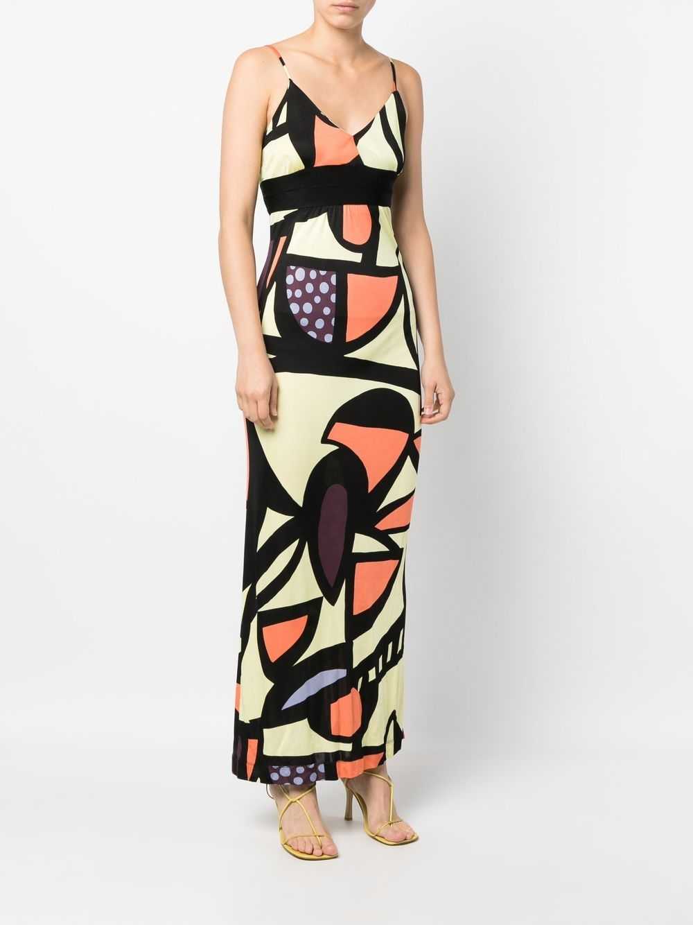 Missoni Pre-Owned 2010s abstract print maxi dress… - image 3