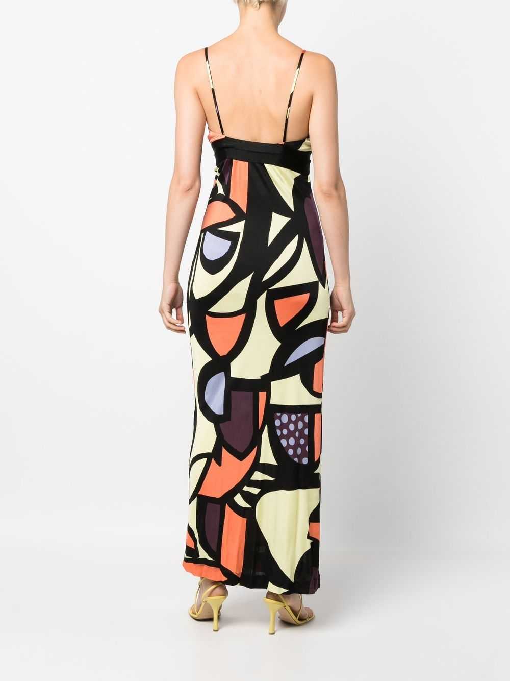 Missoni Pre-Owned 2010s abstract print maxi dress… - image 4