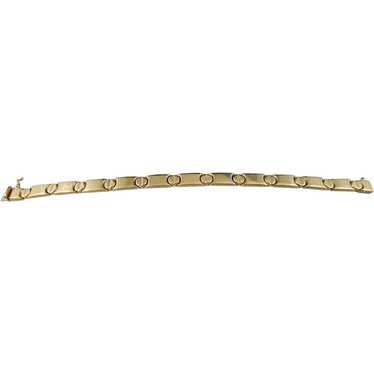 14 Karat Link Bracelet - image 1