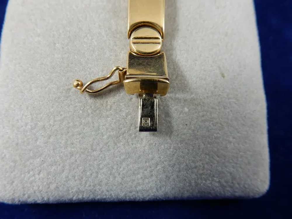 14 Karat Link Bracelet - image 4