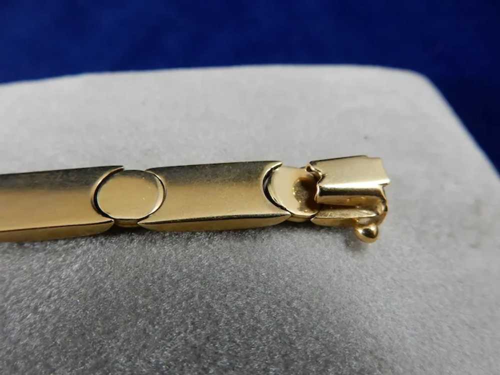 14 Karat Link Bracelet - image 7