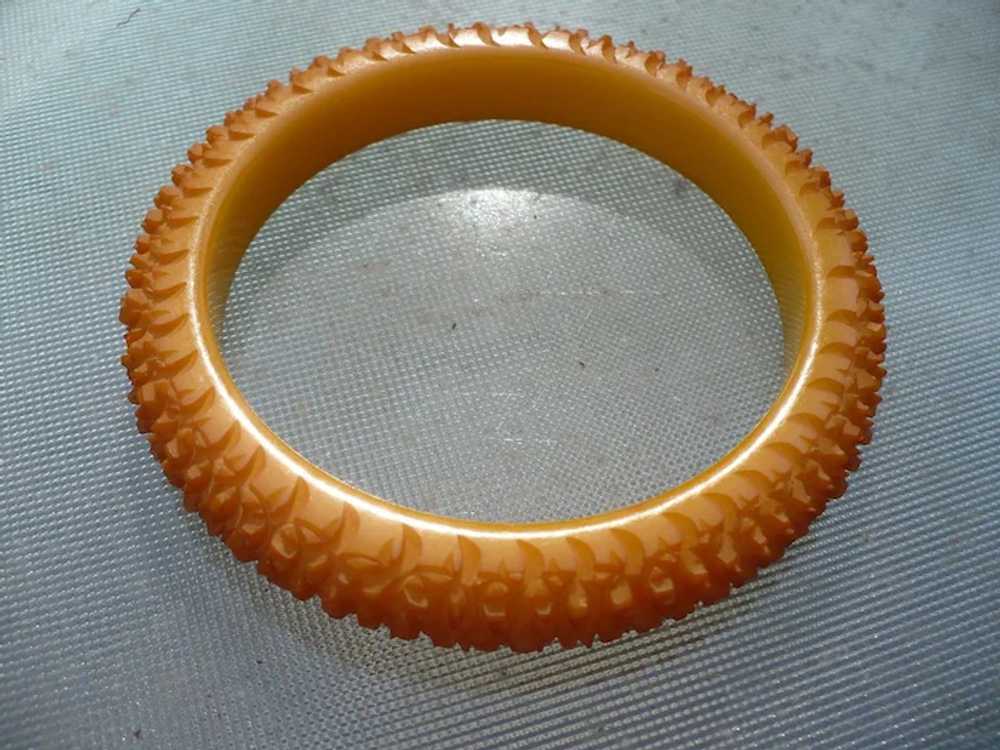 Butterscotch Bakelite Bracelet - image 2