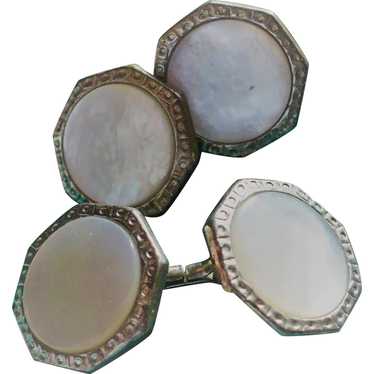 Victorian Mother of Pearl Cufflinks