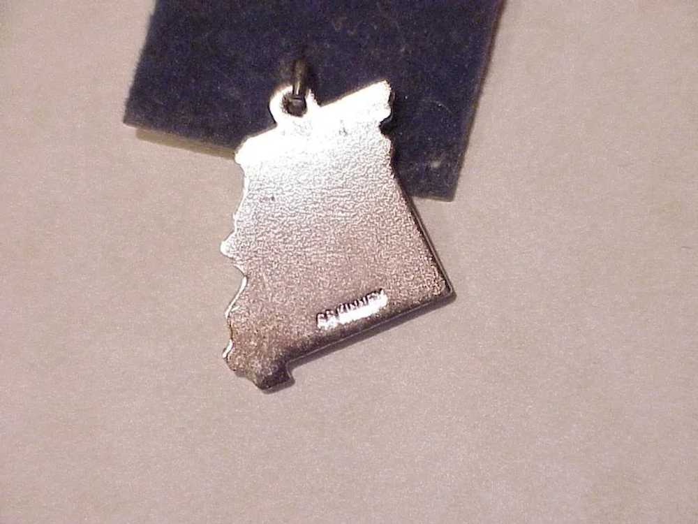 US State Vintage Charm Missouri Sterling Silver c… - image 2