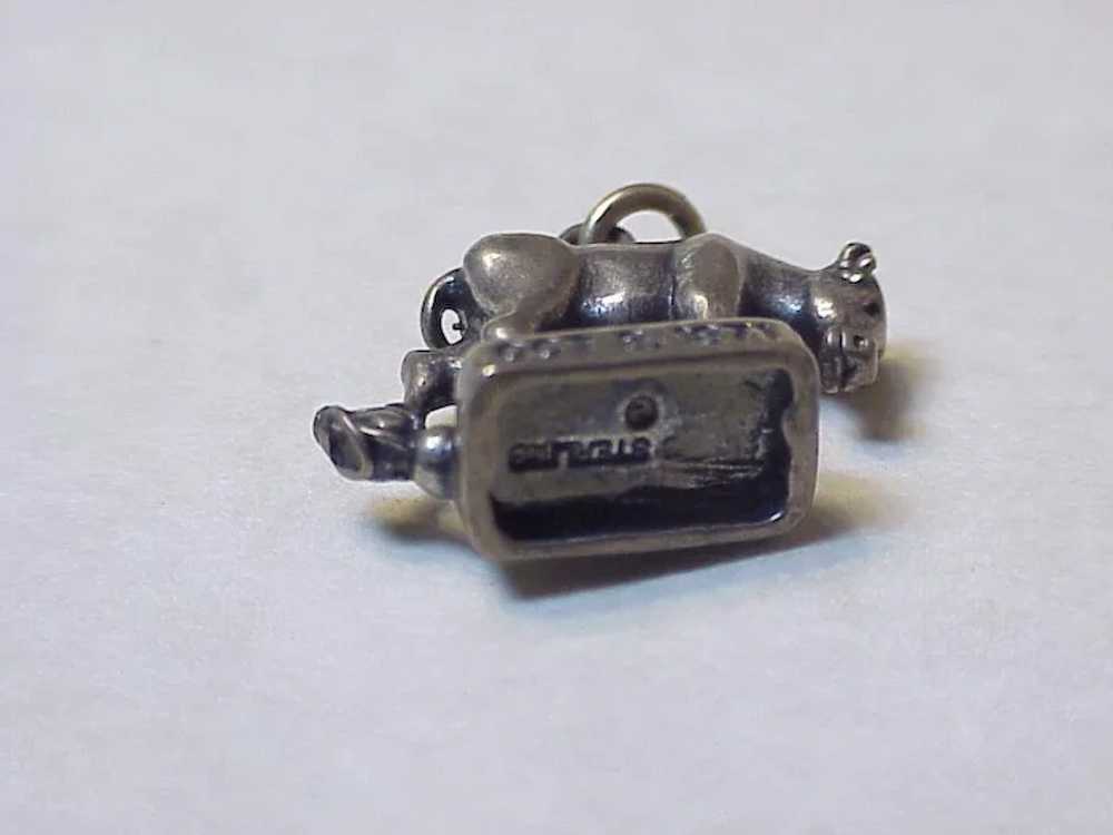 Great Chicago Fire Charm Mrs O'Leary's Cow Three … - image 3