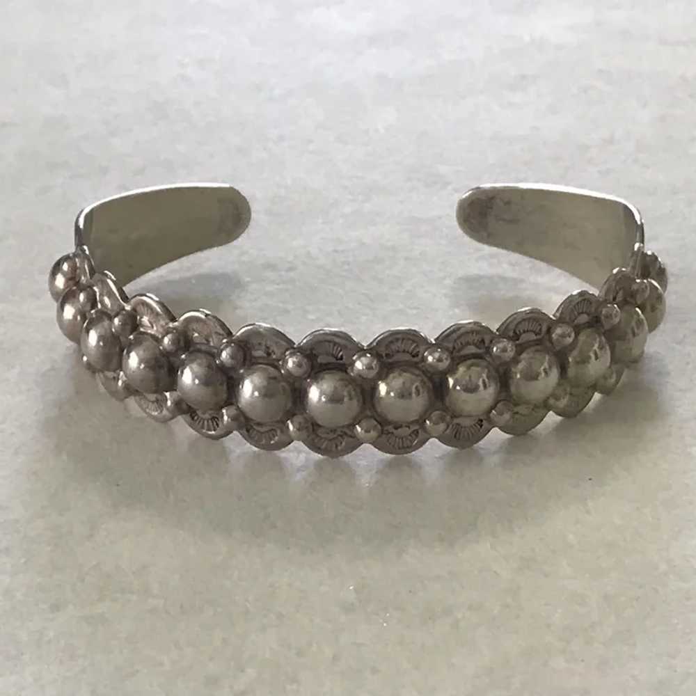 Native American Vintage Bracelet Sterling Silver … - image 2