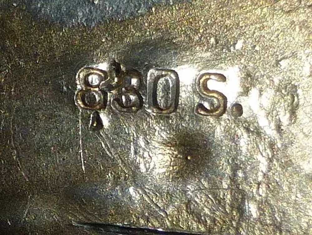 Enamel 830 Silver Pendant Marius Hammer unsigned - image 7