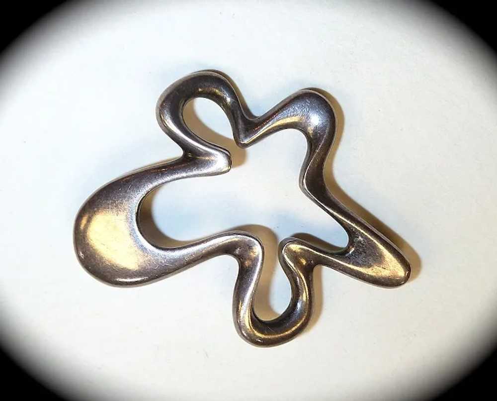 Georg Jensen Sterling Henning Koppel Amorphic Pin… - image 2