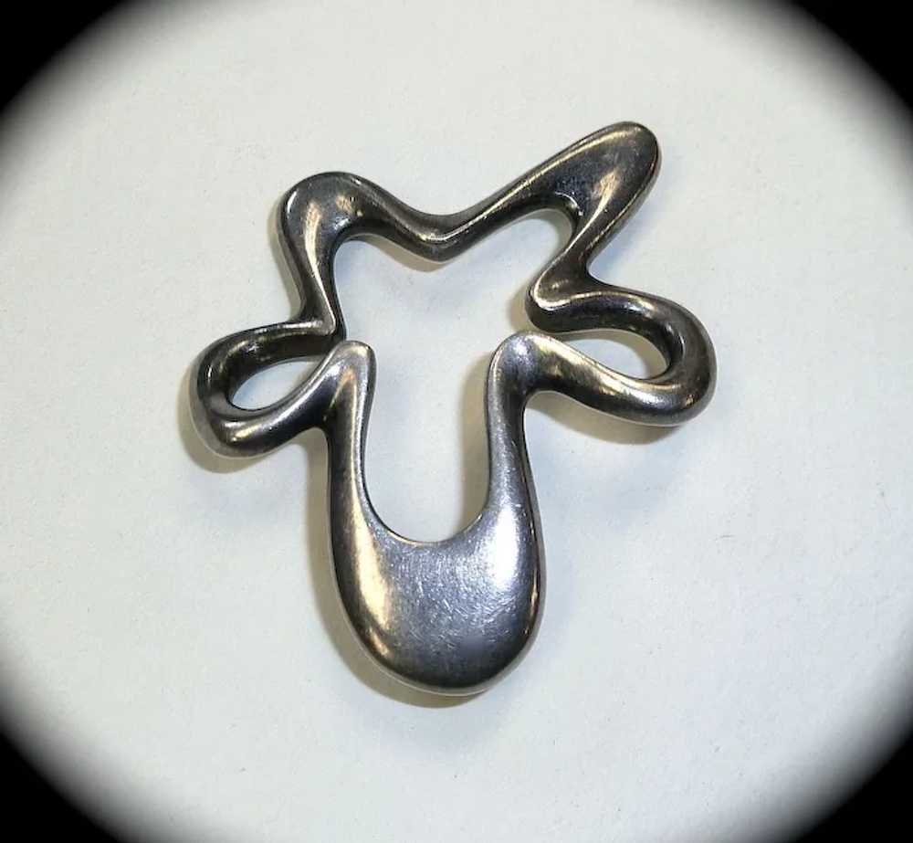 Georg Jensen Sterling Henning Koppel Amorphic Pin… - image 6