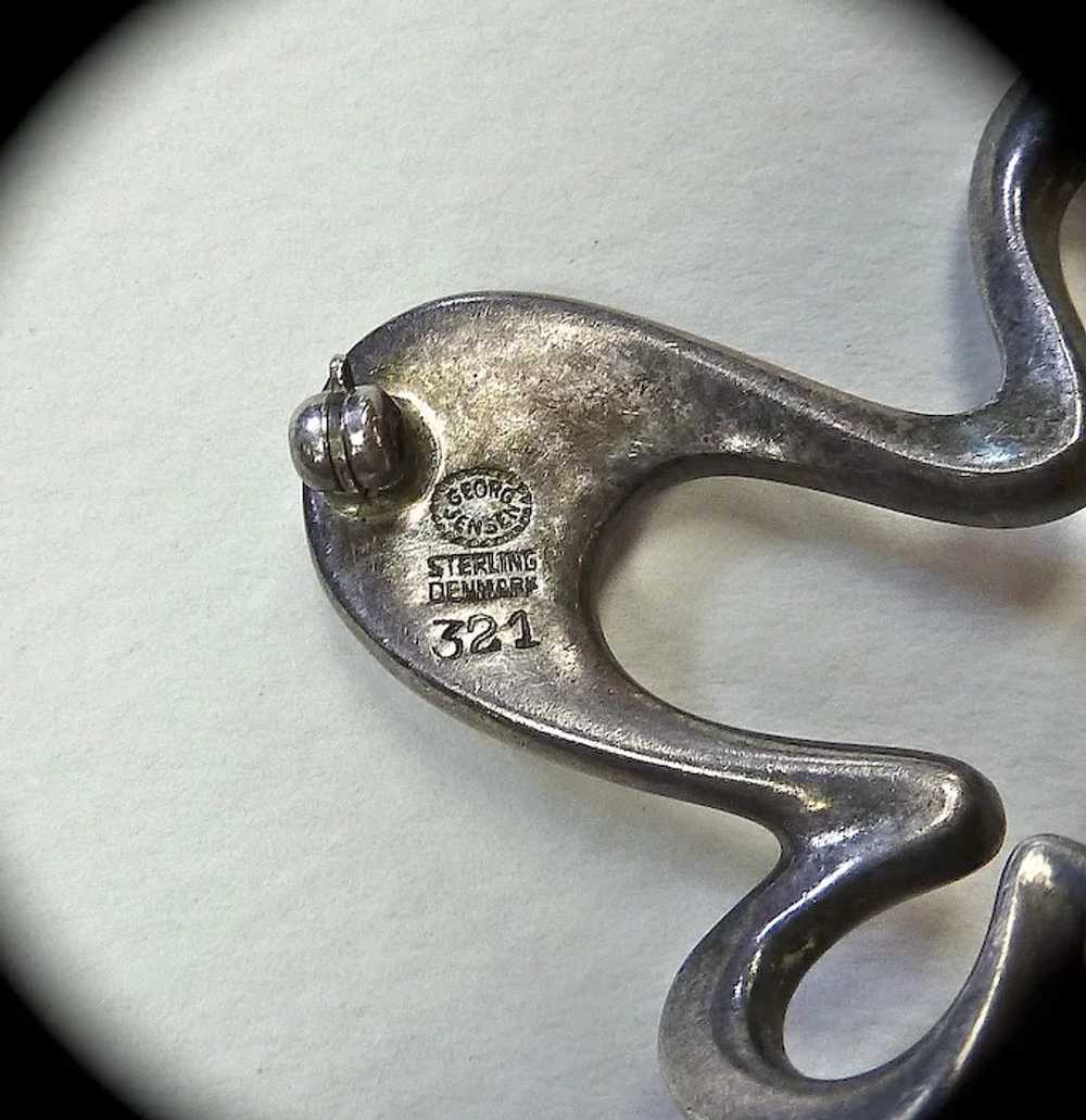 Georg Jensen Sterling Henning Koppel Amorphic Pin… - image 8