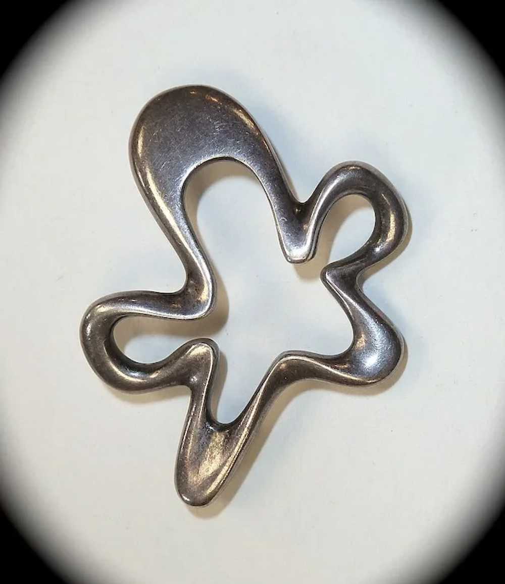 Georg Jensen Sterling Henning Koppel Amorphic Pin… - image 9