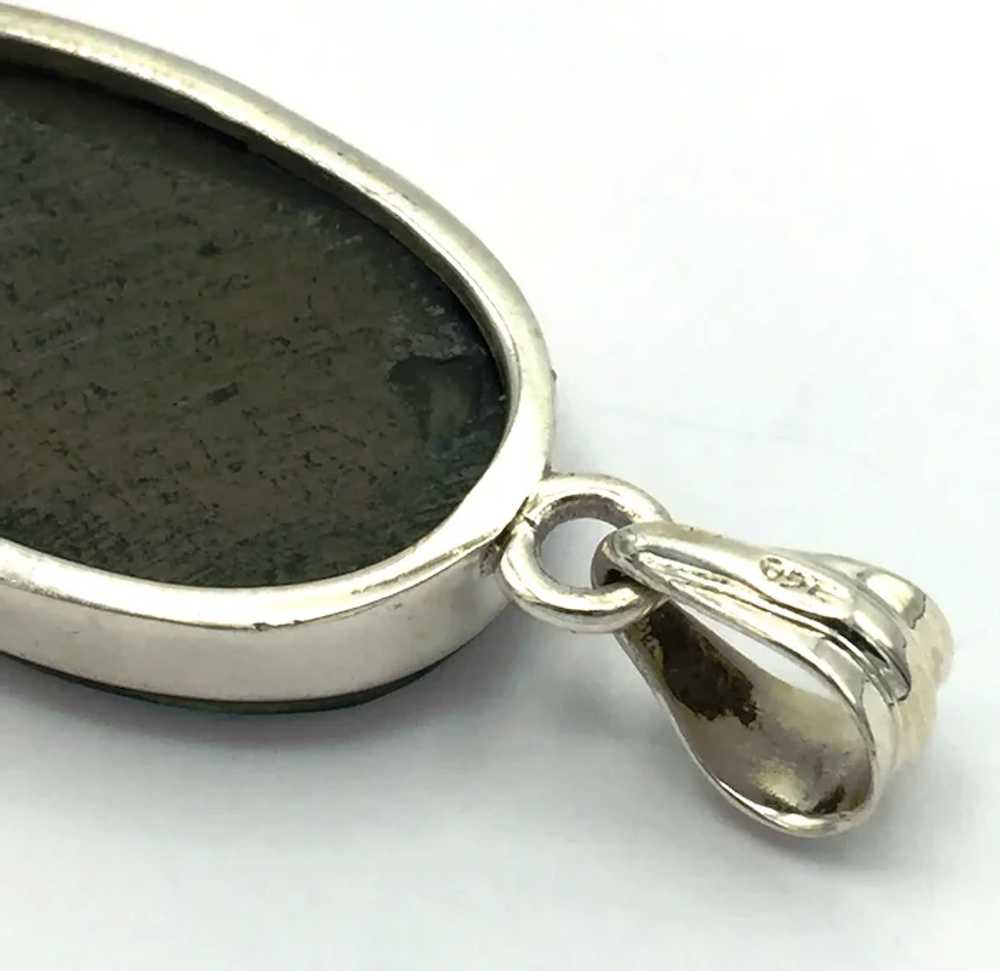 Abalone Slice Pendant - Sterling Silver - image 6