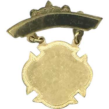 Unengraved Award Medal - 1/20th 10Kt Gold Filled