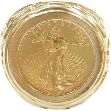 22k gold coin american - Gem