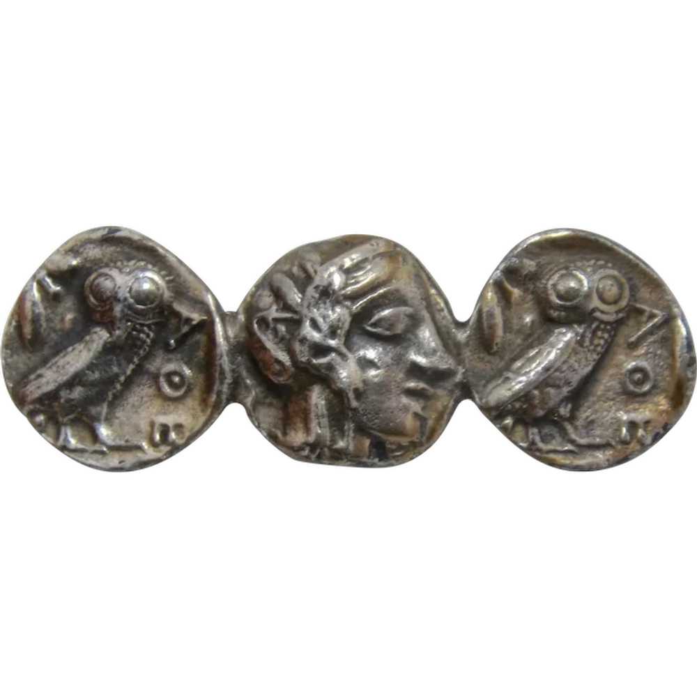 ALVA STUDIOS Pewter 3 Antique Roman Coin Replica … - image 1