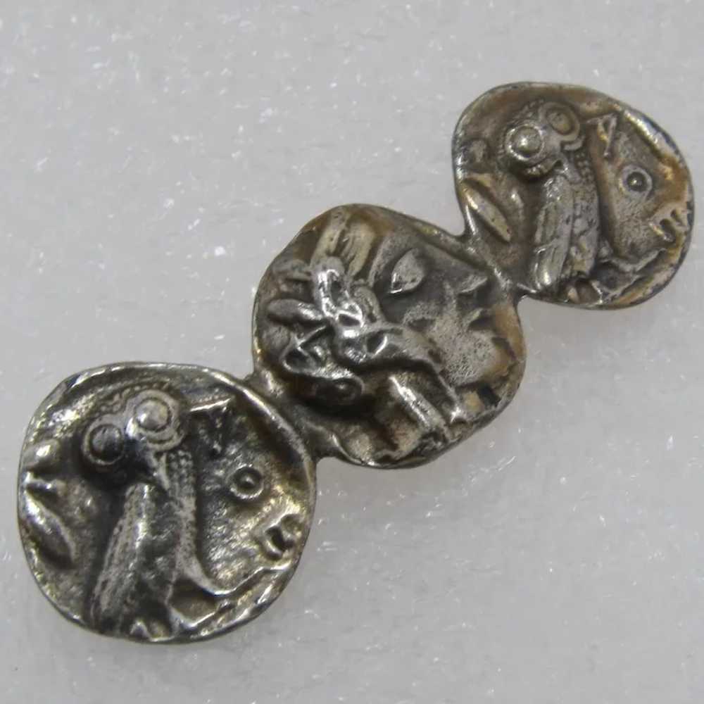 ALVA STUDIOS Pewter 3 Antique Roman Coin Replica … - image 2