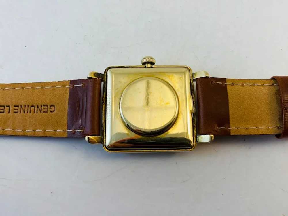 14K Gold Filled Lord Elgin Wrist Watch ShockMaste… - image 6